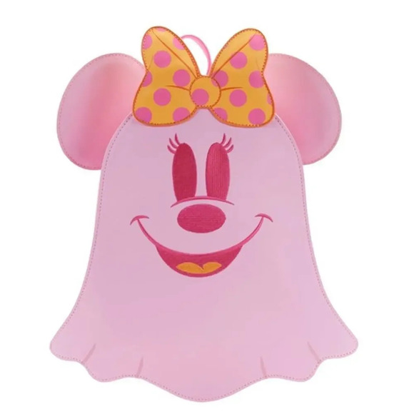 Loungefly glow in the dark mini pinkghost backpack,All Products : American Fashion Style Bags On Sale